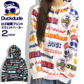DUCK DUDE パーカー 総柄 スウェットパーカー メンズ ダックデュード アヒル プルオーバー トップス PKL-313