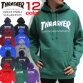 THRASHER MAGAZINE  スウェット パーカー スラッシャー プルオーバーパーカー メンズ THRASHER-001