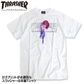 THRASHER 半袖Tシャツ ロゴプリント スラッシャー Tシャツ ストリート トップス インポート THRASHER-030