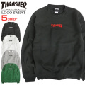 THRASHER トレーナー ロゴ刺繍 スウェット メンズ スラッシャー マグロゴ 裏起毛 THRASHER-058