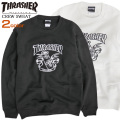 THRASHER トレーナー イラストプリント スウェット メンズ スラッシャー ロゴ 裏起毛 THRASHER-064