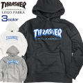 THRASHER パーカー アイスロゴ スウェットパーカー メンズ スラッシャー ロゴ 裏起毛 THRASHER-075