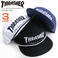 THRASHER キャップ ナイロンキャップ スラッシャー 帽子 刺繍 帽子 スケーターブランド THRASHER-1003
