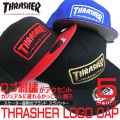 THRASHER キャップ スラッシャ― 刺繍入りキャップ メンズ スケーターブランド THRASHER-1007