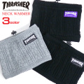 THRASHER ネックウォーマー スラッシャー ブランドタグ付きネックウォーマー メンズ THRASHER-1012