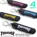 THRASHER キーホルダー スラッシャー スケボーキーホルダー スケーター 小物 ストラップ THRASHER-1035