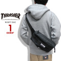 THRASHER ウエストバッグ リフレクター付き ボディバッグ メンズ カバン THRASHER-THREX200