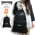 THRASHER バッグ メッシュ ナップサック スラッシャー リュックサック マグロゴ THRASHER-THRMS4500
