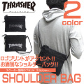 THRASHER バッグ ポーチ スラッシャー ショルダーバッグ マルチポーチ ブランドロゴ THRASHER-THRSG114