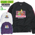 SESAME STREET Tシャツ セサミストリート キャラクターTシャツ メンズ ロンT TSL-110