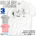 KAILUA BAY Tシャツ POPEYE コラボ パイル地Tシャツ メンズ カイルアベイ イラストプリント TSS-288