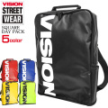 VISION リュック ロゴ デイパック ターポリン バックパック ビジョンストリートウェア 薄型 VISION-VSTP504