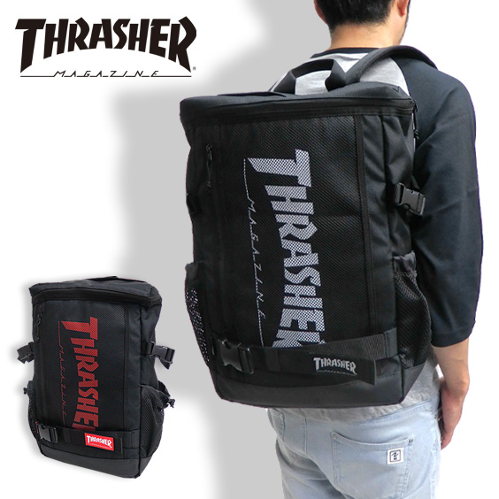 THRASHER リュック ロゴプリント バックパック スラッシャー デイパック THRASHER-THRSG7903N