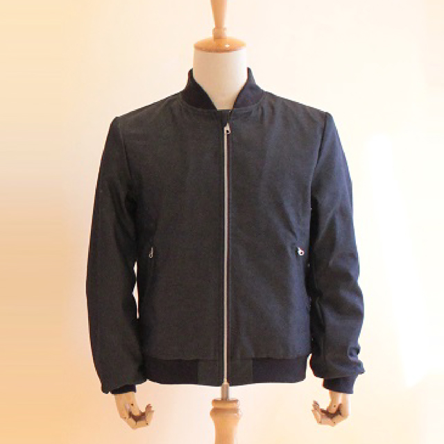 デニムブルゾン