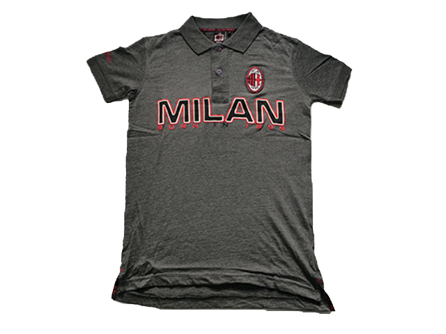 ACミラン：ポロシャツ（グレー）【新品】