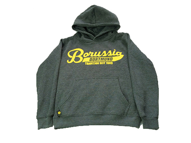 ドルトムント：スウェットパーカー（ダークグレー）<kids>【新品】