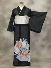 絽 黒留袖（7月・8月）