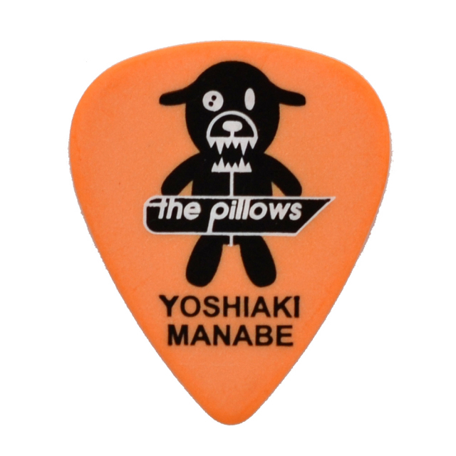 Sago(サゴ) ギターピック the pillows真鍋吉明 Orange1.0mm 10枚セット