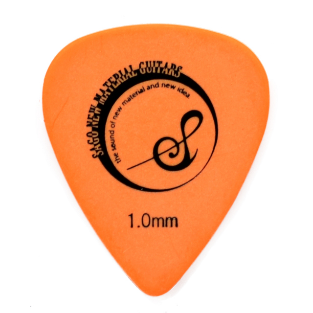Sago(サゴ) ギターピック the pillows真鍋吉明 Orange1.0mm 10枚セット
