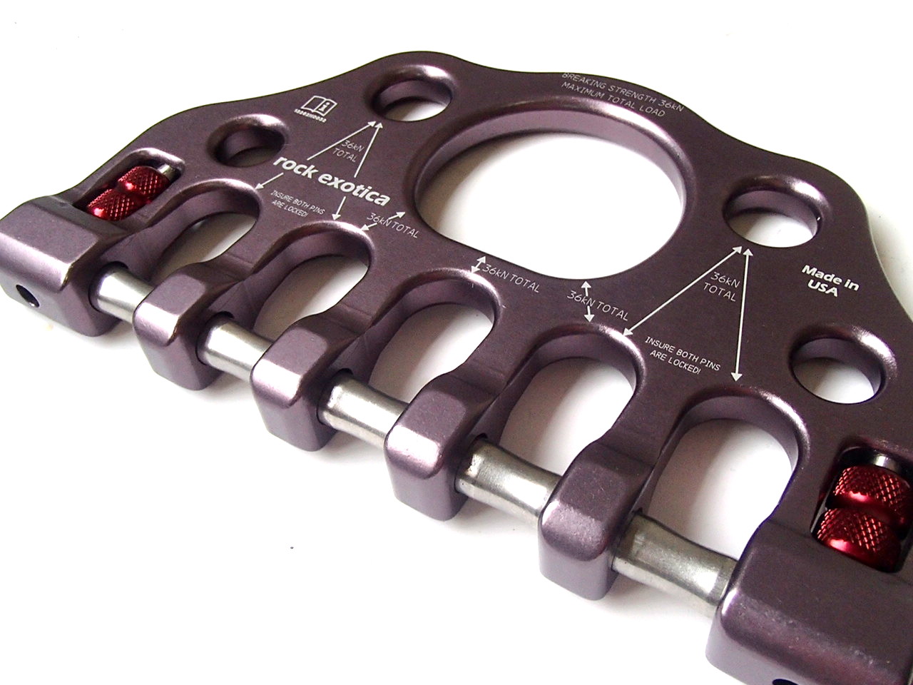 ロックエキゾチカ社　ロックD カラビナ5枚　ブラック　ロープレスキュー Rock X アクセサリーカラビナ (Rock Exotica) 商品詳細│【公式