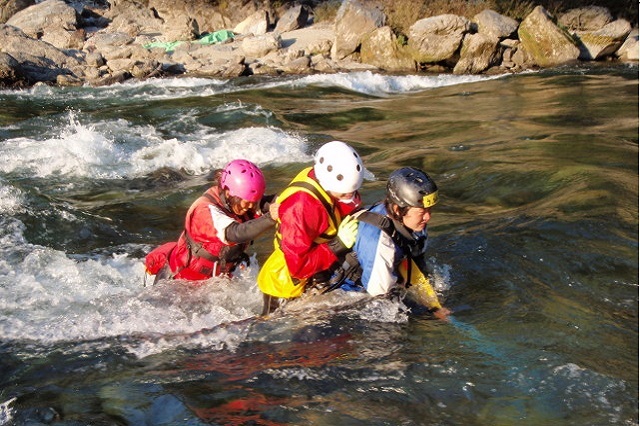 SRT スイフトウォーターレスキューテクニシャンレベル1コース 京都
