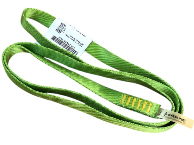スターリン テープスリング ナイロン ７５ｃｍ（ネオグリーン）