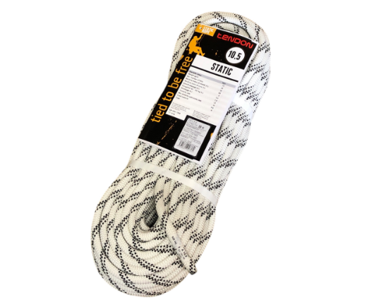 セミスタティックロープ 10.5mm50 m テンドン ホワイトEN1891
