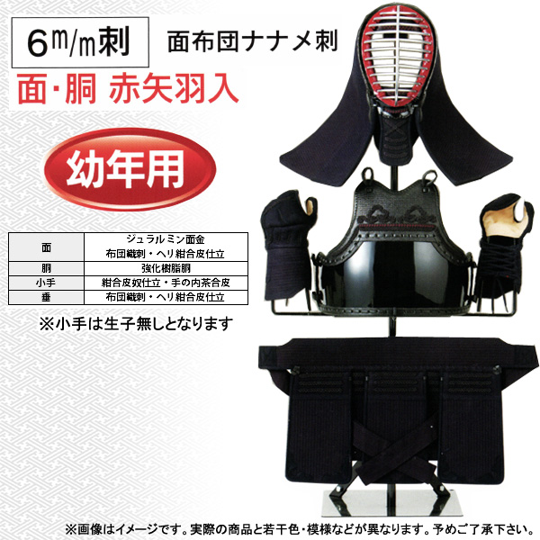 お得なリサイクル防具一式セット【剣道防具】面・小手・胴・垂