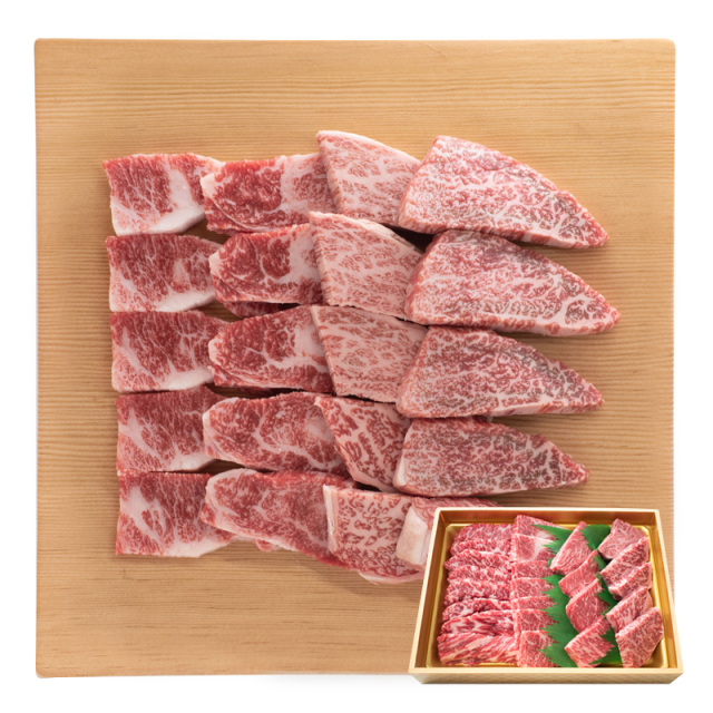 オリーブ牛大人のBBQバーベキュー焼肉セット（ロース、赤身、カルビ）