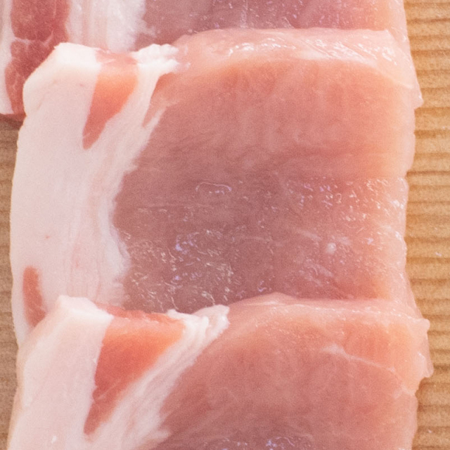 国産豚ロース100g