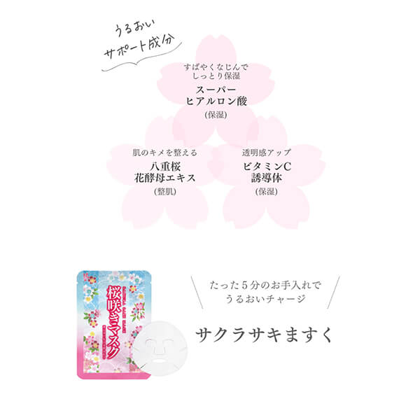 サクラサキますく｜ルバンシュ-自然派化粧品・無添加化粧品の通販