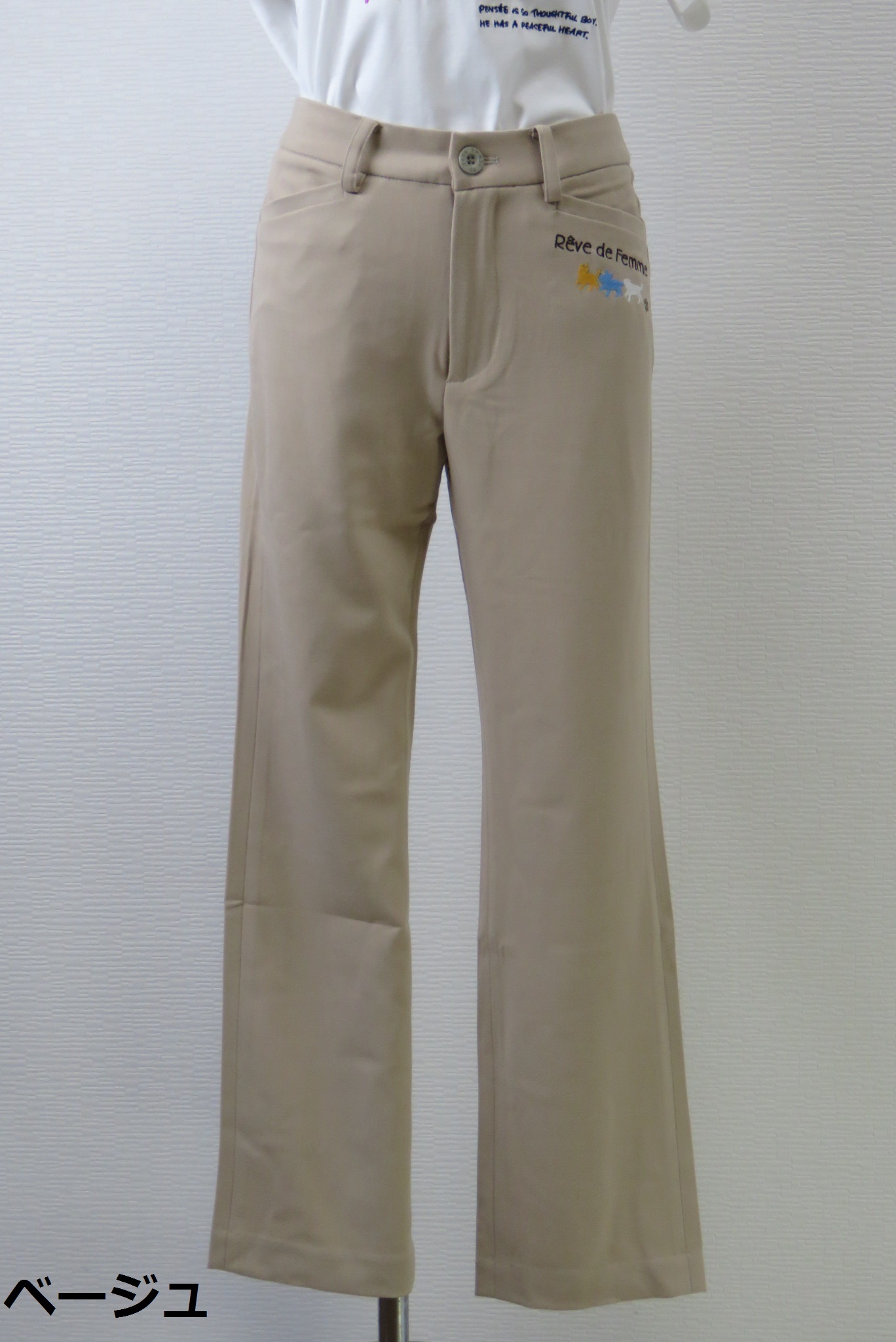 181-4001　ストレッチチノパンツ　（レーヨン３２％、ポリ６４％、ポリウレ４％）　サイズ：M・L・XL
