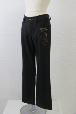 183-4001　ストレッチパンツ　（ポリ７０％、レーヨン２８％、ポリウレ２％）　サイズ：M・L・XL