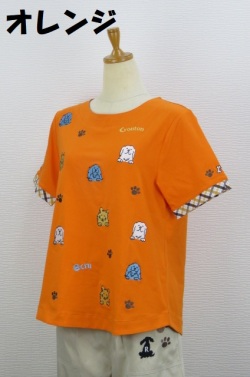 262-1005　ラウンドネックTシャツ（綿72％、ポリ28％）サイズ：M・L・XL