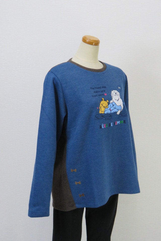 高評価！ 174-1001 Wフェイス サイズ：M・L・XL トレーナー トレーナー/スウェット