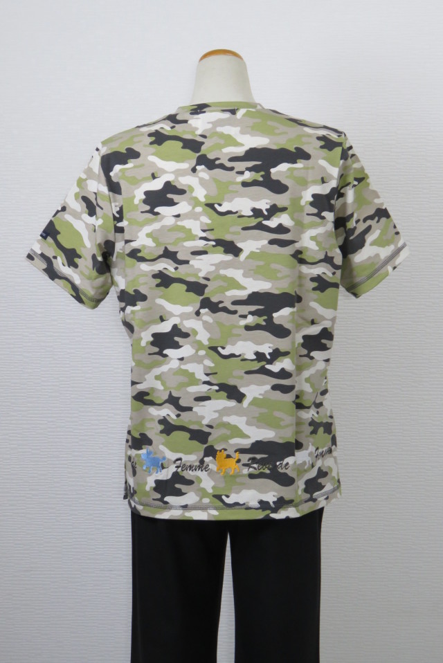 TONAMI バドミントン 半袖シャツ 迷彩柄 TONAMI バドミントン 半袖シャツ 迷彩柄 S／Jリーグ優勝記念Tシャツ