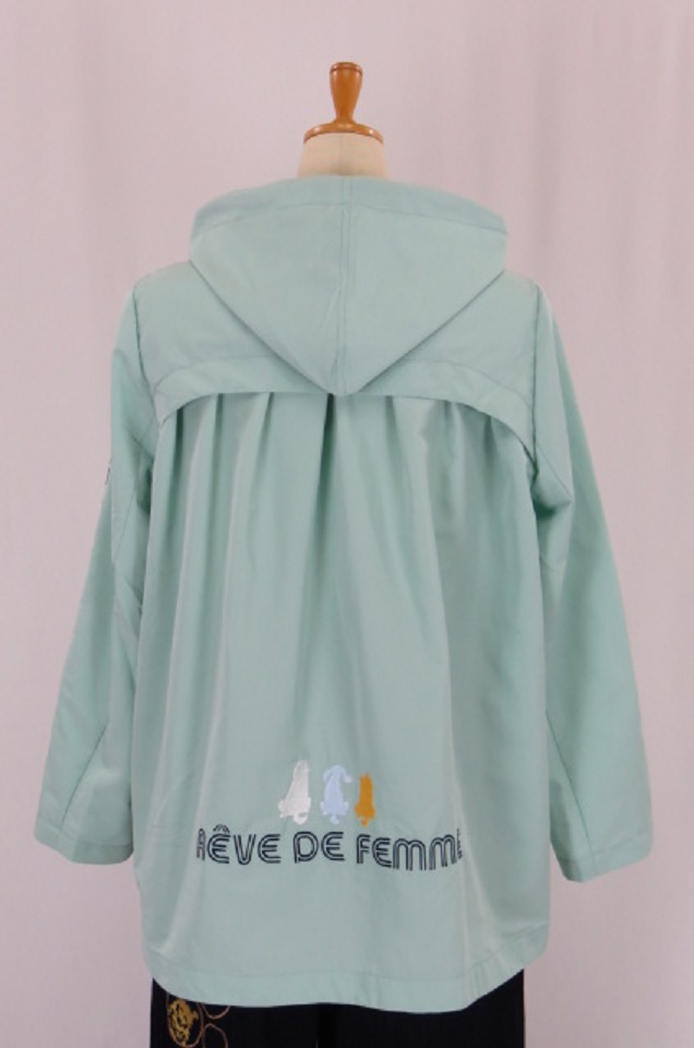 231-2003 パーカーブルゾン （ポリ65％、綿35％) サイズ：M・L・XL