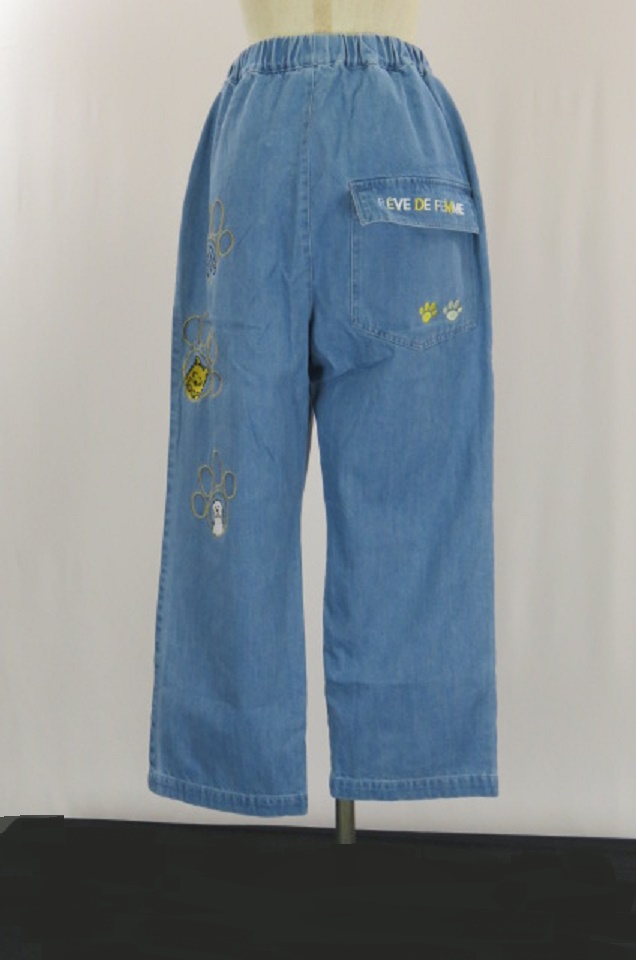 231-4001 デニムパンツ （綿98％、ポリウレ2％) サイズ：M・L・XL