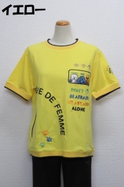 222-1011　ファスナーポケット付き半袖Tシャツ（綿９２％、ポリウレ８％）