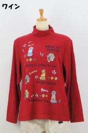 253-1001　長袖ハイネックプルオーバー（レーヨン70％、ポリ20％、ポリウレ10％）　サイズ：M・Ｌ・XL