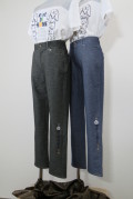 193-4001　ストレッチデニムパンツ　（綿９５％、ポリウレ５％）　サイズ：Ｓ・Ｍ・Ｌ