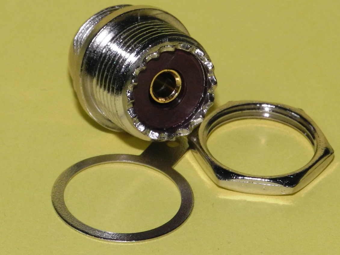 10個パックM型丸座レセプタクル　ベークライト製