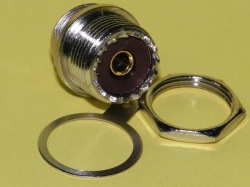 10個パックM型丸座レセプタクル　ベークライト製