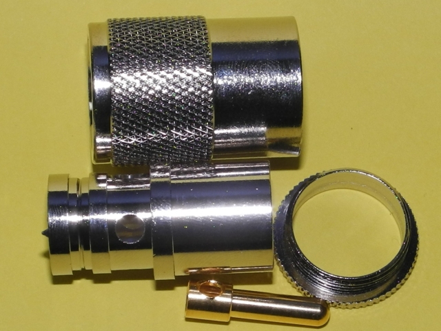 10個パックM型10D用コネクター テフロン