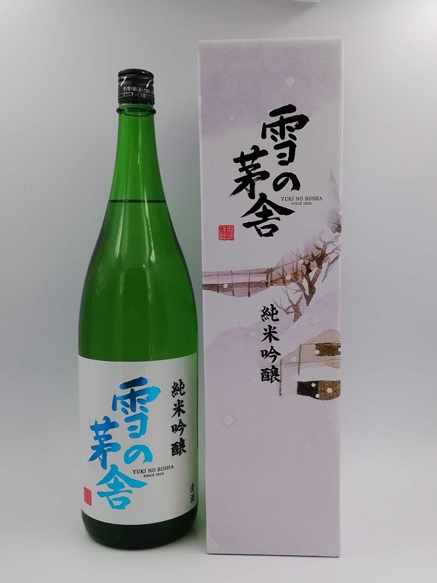 雪の茅舎　純米吟醸 1800ml【化粧箱入り】　