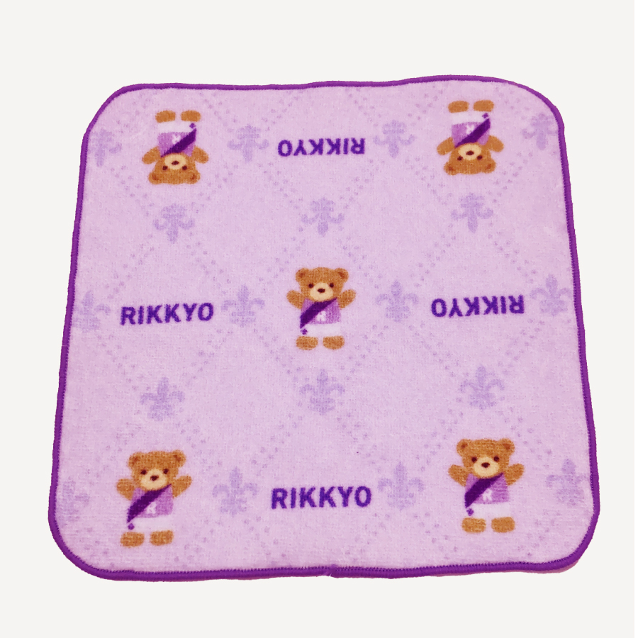 ハンカチ（駅伝ベア2） 立教大学校友会 「Rikkyo- Alumni -Shop」