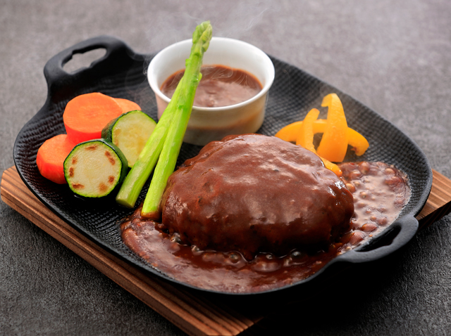 牛たんハンバーグ(デミソース)