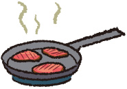 フライパン・ホットプレートで焼く