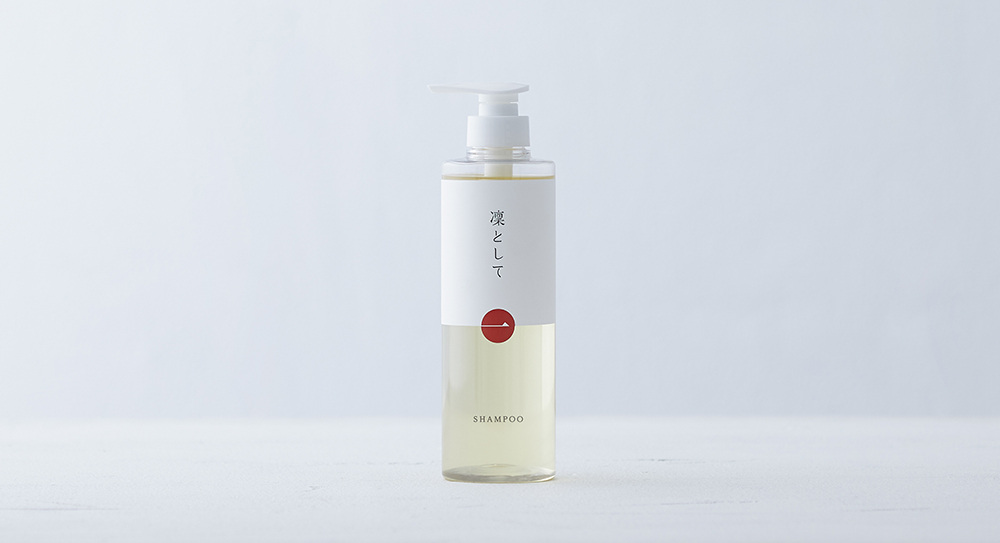 石鹸と酵素の力で、健康な頭皮と髪を育てるシャンプー 凜として