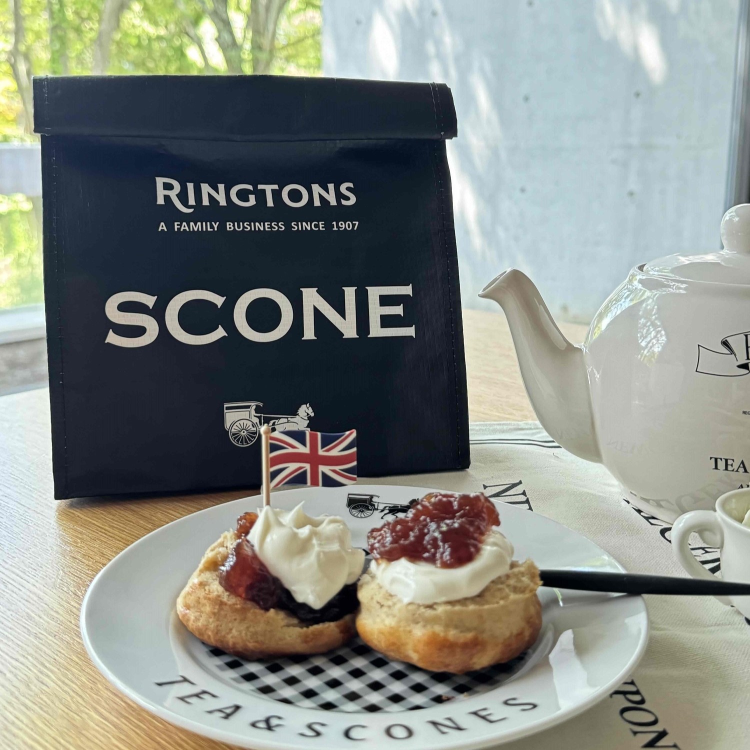 【リントンズ】SCONE MIXセット (スコーンミックス１袋450g・スコーン型セット８ピース・レシピカード・スコーンバッグ付）